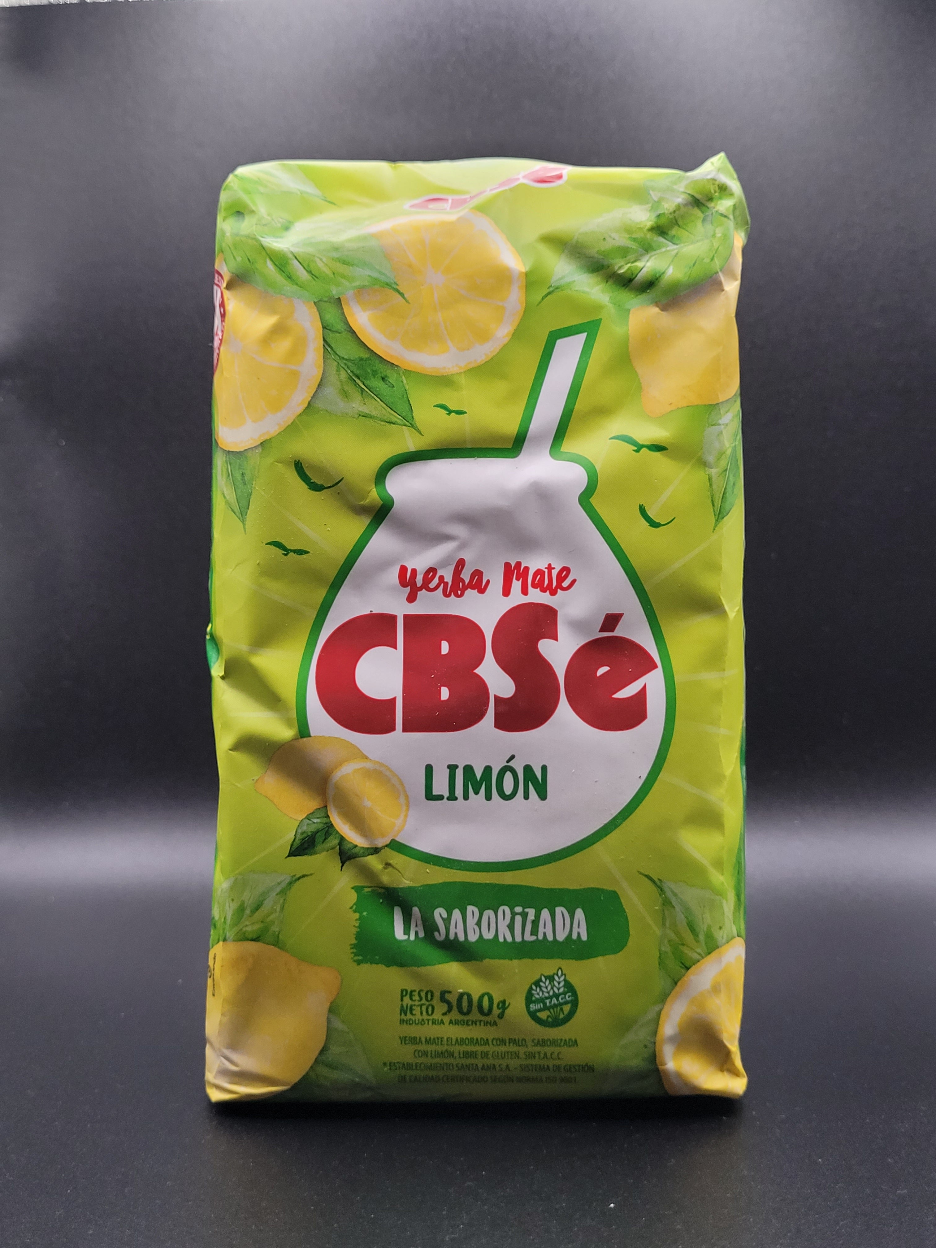 Maté CBSÉ – Limon 500 g | Fraîcheur Citronnée Authentique